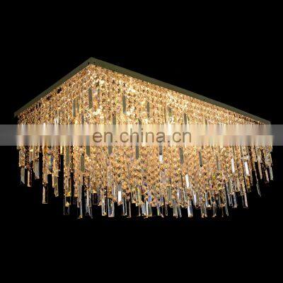 high quality ceiling lights k9 crystal golden chandelier light large chandelier for hotel lobby