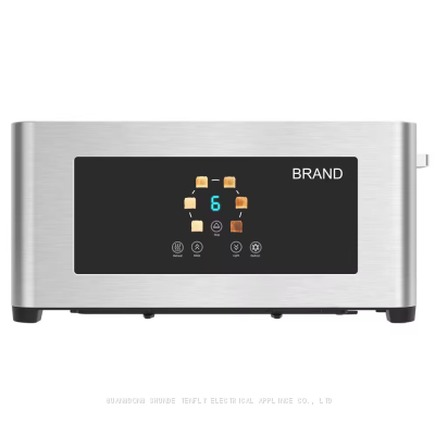 Tenfly Touch Screen 4 Slice Toaster, Stainless Steel Long Slot Home Breakfast Maker Sandwich Maker Bread Toaster Factory Custom photo-3