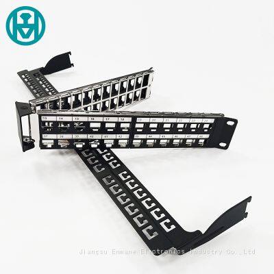 Enmane Brand 1U 48 Port Network Empty Patch Panel photo-3
