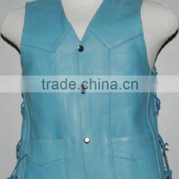 Customized leather vest manufacturer