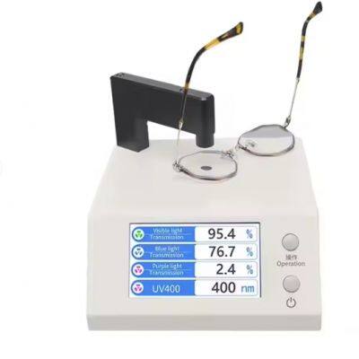999D Spectrum Lens Transmission Meter for Anti-blue Eyeglasses with UV400 VLT Blue & Violet Light Transmission