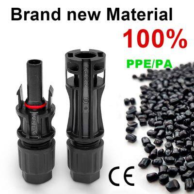 Solar PV 1500V DC Cable Connector Compatible MC4 Type Male Female Connectors photo-3