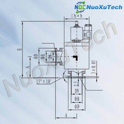 NuoXuTech GYC-JQ Вакуумный электромагнитный клапан для надува photo-2