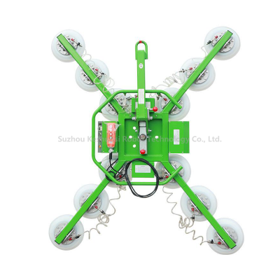 SOVE 400kg Sheet Metal Capacity Electric Crane Lifter Motor Easy Operation Vacuum Glass Suction Loading for Glass Curtain New