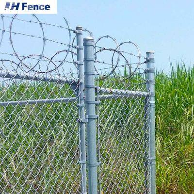 4' X 50' Black Vinyl Coated 9-Gauge Chain Link Fence Fabric for Long-Lasting Use photo-3