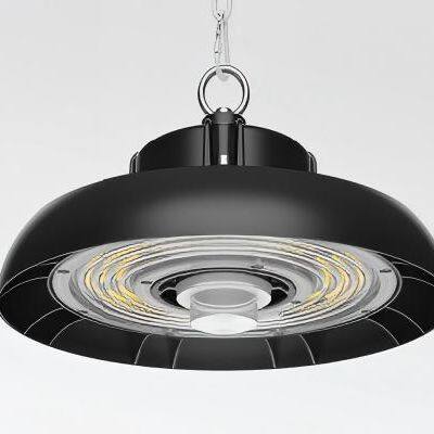 Light-controlled Sensing LED Mining Lamp UFO for Warehouse, Factory Building, Workshop Industrial Lighting, 150W, 100W Factory Lamp photo-3