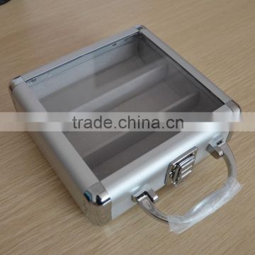 Aluminum Alloy Glass Top Display Presentation Case