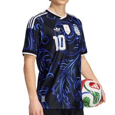 2026 Season Argentina World Cup Jersey, Same Style as Messi, Royal Blue Player Version Short Sleeve Men's Football Shirt