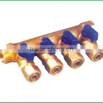 Brass valve manifold