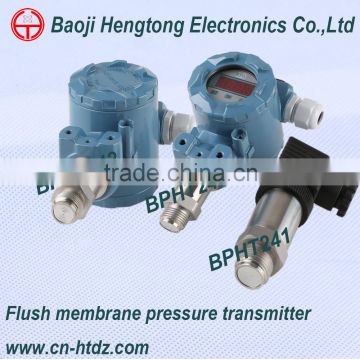 4 20mA flush diaphragm pressure transmitter