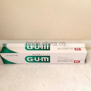 high quality toothpaste box tube packaging and printing