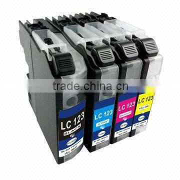 compatible for brother lc123 lc125 lc127 ink cartridge for MFC-J4410DW/J4510DW/J4610DW/J4710DW DCP-J4110DW