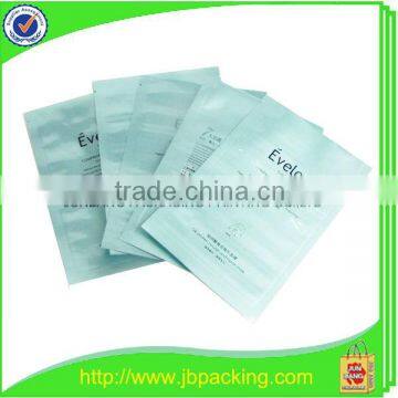 cosmetics aluminum pouches printed foil facial mask bags