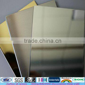 impact strength aluminum silver mirror sheet for false interior wall                        
                                                Quality Choice