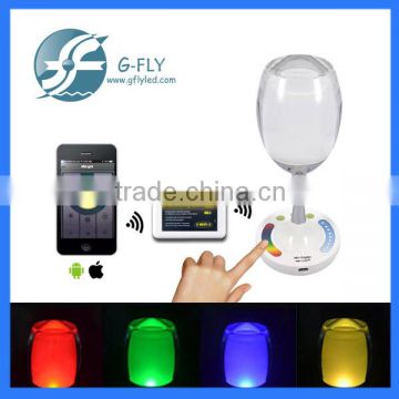 multi colors rechargeable Led 3w cup light wifi control billiard table light