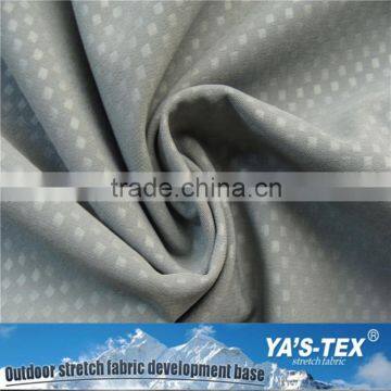 Polyester Check Embossed Bonded Polar Fleece,Terylene Stretch 2 Layers Compound Fabric