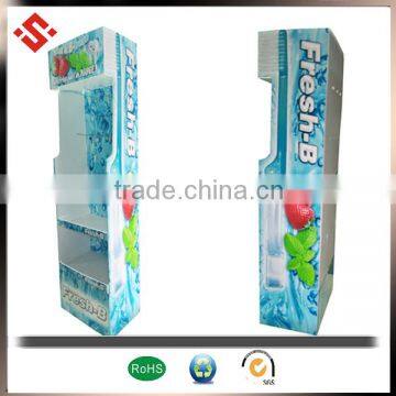 2015 pp corrugated plastic cardboard display stand