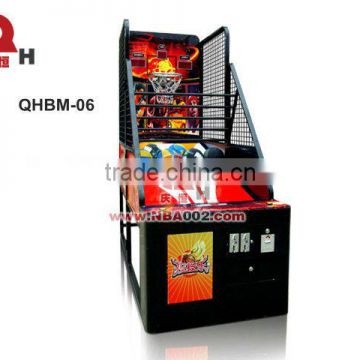 crazy street coin operated basketball machine