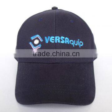 Customized Six Panel Promotional Dark Blue Cotton Baseball Hat From China photo-3