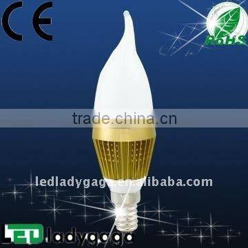 2011 newes and modern led candle bulb