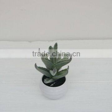 Best selling artificial aloe making artificial bonsai wholesale