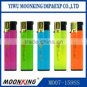 wholesale Cheap gas rechargaable plastic material windproof cigarette lighter