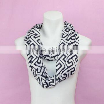 Hot Selling Elegant Fascinating Fashion Arab Muslim Lady Infinity Scarf