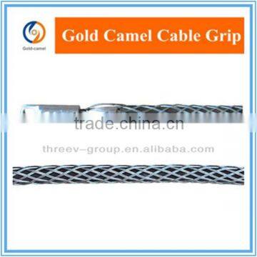 Galvanized Strand 2Ply Tubular Cable Grips Cable Socks With Turnable Eyes And Alloy Shoulders