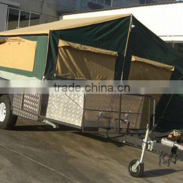 soft floor large travel trailers