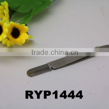 NL-RYP1444 COMB EYEBROW TWEEZERS