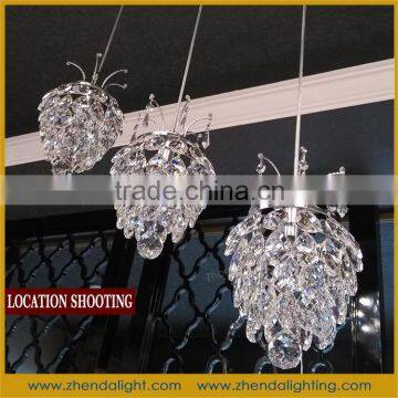 crystal modern grape pendant light led & hanging lamp chandelier D168