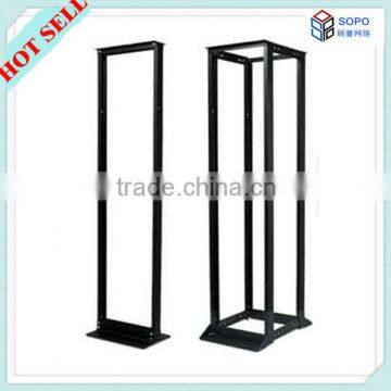 19'' Steel Network Open Rack for Netwrok Cables 12-48U