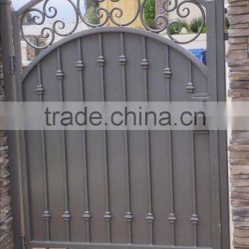 Wrought Iron Exterior Door,double Entry Door,single Entry Door,iron Gate,security Gate, photo-5