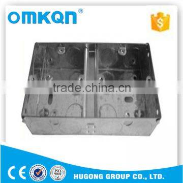 New products 2016 factory price BS 4662 hot sale metal junction box