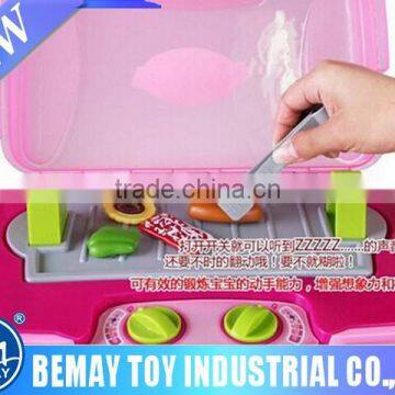 electric kitchen set toy w/light&music