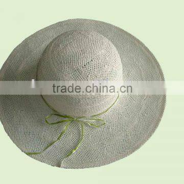 fashion straw hats with string