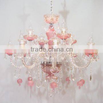 Antique crystal chandelier