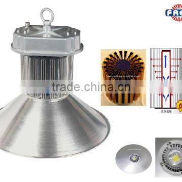 Aluminum die-cast high brightness led high bay light housing for gym building workshop