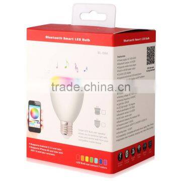 Wholesale Bluetooth Speaker Bulb 6W Bluetooth LED Light Bulb Color Change APP Control photo-2