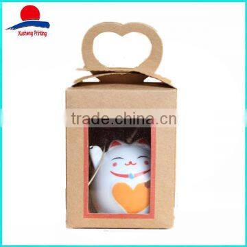 High Quality Printed Window Boxes With Handles, Window Gift Box