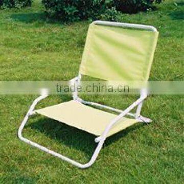 Steel folding low legs beach Chair