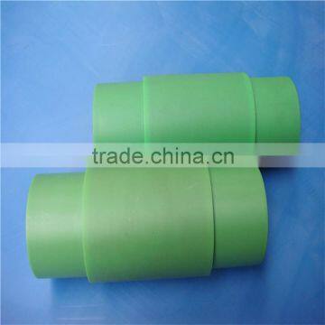 engineering plastic custom cnc precision machining parts green nylon pa6 plastic bushing