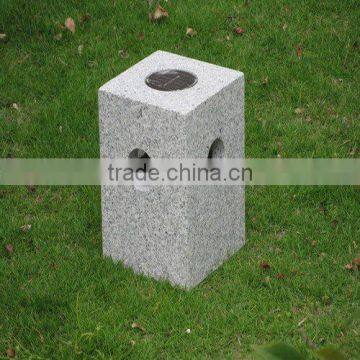 natural stone lamp,solar post light,solar pool fence light