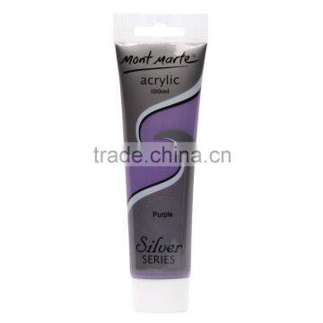 Mont Marte silver series acrylic paint 100ml - Purple
