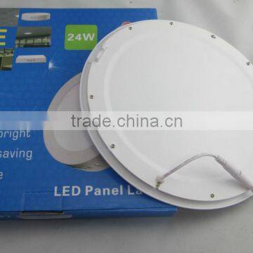 China hot product 15W and round Recessed LED panel light