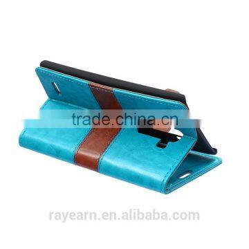 PU Leather Case for LG G4, Mobile Phone Case Design for LG G4 Case, Business Style With 2 Credit Holder for LG G4 Case photo-4