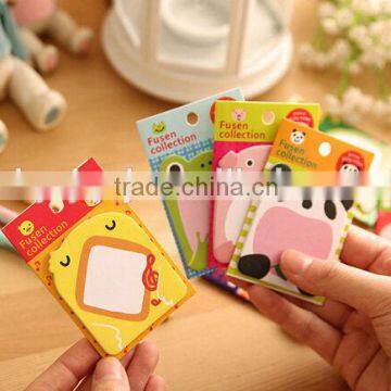 vivid cartoon sticky notepad