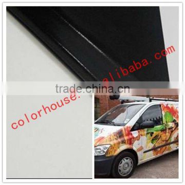 Black glue self-adhesive vinyl printable bus vinyl roll