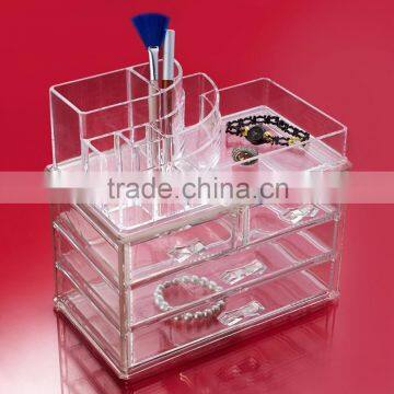 new product acrylic cosmetic and accessory organizer