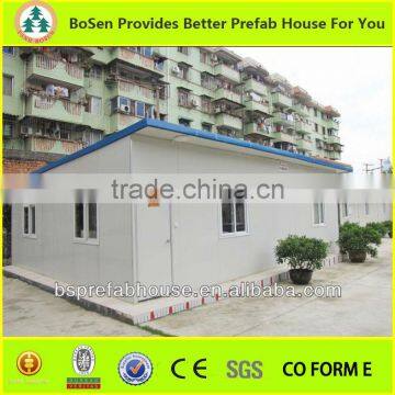 Temporary Color Stell Board Living Prefabricated Shed